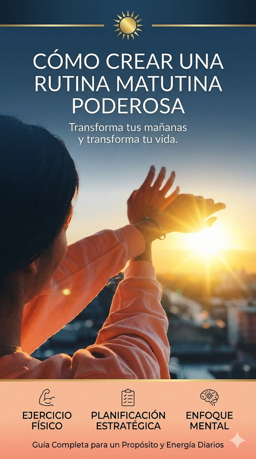 Como crear una rutina matutina poderosa